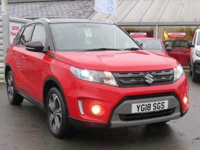 Suzuki Vitara 1.6 SZ5 SUV 5dr Petrol Manual Euro 6 (s/s) (120 ps) SUV Petrol Red at Suzuki UCL Milton Keynes