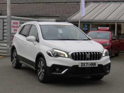 Suzuki Sx4 S-cross 1.4 Boosterjet MHEV SZ-T SUV 5dr Petrol Hybrid Manual Euro 6 (s/s) (129 ps) SUV Hybrid White at Suzuki UCL Milton Keynes