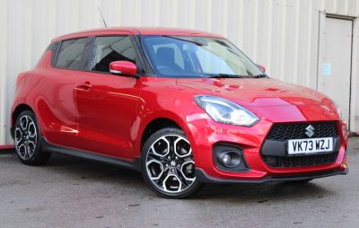 Suzuki Swift 1.4 Hatchback Sport Hatchback Petrol / Electric Hybrid Burning Red Pearl Metallic at Suzuki UCL Milton Keynes