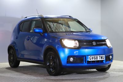 Suzuki Ignis 1.2 Hatchback SZ-T Hatchback Petrol NEON BLUE METALLIC at Suzuki UCL Milton Keynes