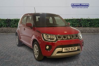 Suzuki Ignis 1.2 Dualjet 12V Hybrid SZ3 5dr SUV Petrol Red at Suzuki UCL Milton Keynes