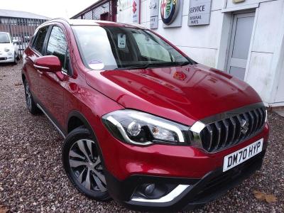 Suzuki Sx4 S-cross 1.4 Boosterjet MHEV SZ-T Euro 6 (s/s) 5dr SUV Hybrid Red at Suzuki UCL Milton Keynes