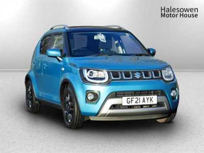 Suzuki Ignis 1.2 Dualjet MHEV SZ-T Hatchback 5dr Petrol Hybrid Manual Euro 6 (s/s) (83 ps) Hatchback Hybrid Blue at Suzuki UCL Milton Keynes