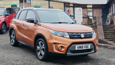 Suzuki Vitara 1.6 DDiS SZ5 SUV 5dr Diesel TCSS ALLGRIP Euro 6 (s/s) (120 ps) SUV Diesel Orange at Suzuki UCL Milton Keynes