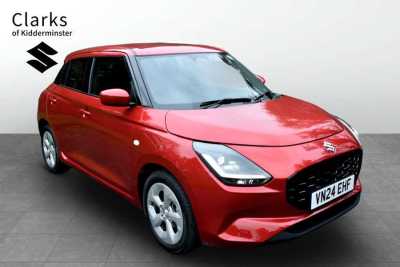 Suzuki Swift 1.2 MHEV Motion Hatchback 5dr Petrol Hybrid CVT Euro 6 (s/s) (82 ps) Hatchback Hybrid Red at Suzuki UCL Milton Keynes