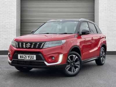 Suzuki Vitara 1.4 Boosterjet 48V Hybrid SZ5 ALLGRIP 5dr Auto SUV Hybrid Bright Red / Black Roof at Suzuki UCL Milton Keynes