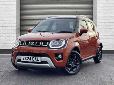 Suzuki Ignis 1.2 Dualjet 12V Hybrid SZ-T 5dr CVT Hatchback Hybrid Flame Orange Pearl Metallic / Black Roof at Suzuki UCL Milton Keynes