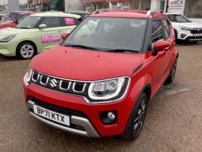 Suzuki Ignis 1.2 Dualjet 12V Hybrid SZ5 5dr CVT Hatchback Petrol Red at Suzuki UCL Milton Keynes