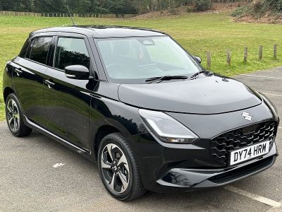 Suzuki Swift 1.2 MHEV Ultra Hatchback 5dr Petrol Hybrid Manual ALLGRIP Euro 6 (s/s) (82 ps) Hatchback Hybrid Black at Suzuki UCL Milton Keynes