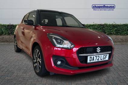 Suzuki Swift 1.2 Dualjet 83 12V Hybrid SZ5 5dr Hatchback Petrol Red