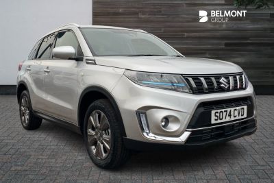 Suzuki Vitara 1.4 Boosterjet 48V Hybrid SZ-T 5dr MPV Petrol Silky Silver at Suzuki UCL Milton Keynes