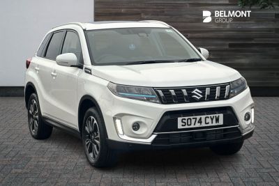 Suzuki Vitara 1.4 Boosterjet 48V Hybrid SZ5 5dr SUV Petrol White at Suzuki UCL Milton Keynes