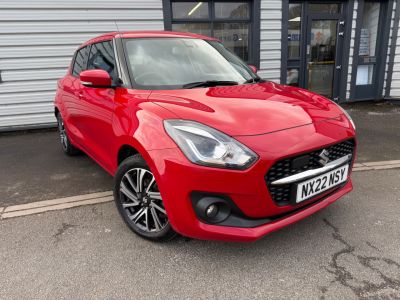 Suzuki Swift 1.2 Dualjet 83 12V Hybrid SZ5 5dr Hatchback Petrol Red at Suzuki UCL Milton Keynes