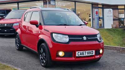 Suzuki Ignis 1.2 Dualjet SZ-T Hatchback 5dr Petrol Manual **WITH VERY LOW MILEAGE, 6 SERVICES & BUILT-IN SAT-NAV OPTION** Hatchback Petrol Red at Suzuki UCL Milton Keynes