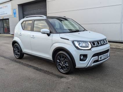 Suzuki Ignis 1.2 Dualjet 12V Hybrid SZ5 5dr CVT Hatchback Petrol WHITE