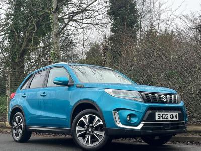 Suzuki Vitara 1.4 Boosterjet 48V Hybrid SZ5 ALLGRIP 5dr Hatchback Petrol TURQUOISE at Suzuki UCL Milton Keynes