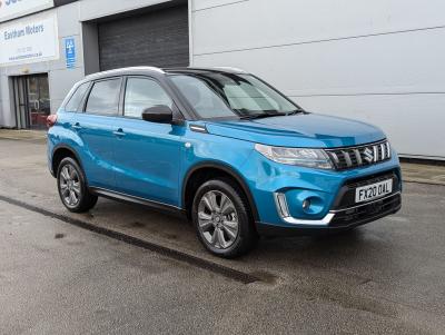 Suzuki Vitara 1.4 Boosterjet 48V Hybrid SZ-T 5dr Hatchback Petrol TURQUOISE at Suzuki UCL Milton Keynes