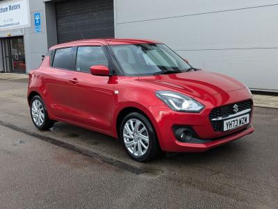 Suzuki Swift 1.2 Dualjet 83 12V Hybrid SZ-T 5dr Auto Hatchback Petrol RED at Suzuki UCL Milton Keynes