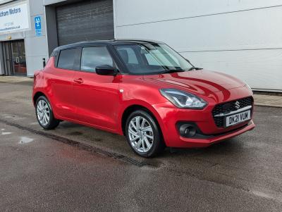 Suzuki Swift 1.2 Dualjet 83 12V Hybrid SZ-T 5dr Hatchback Petrol RED at Suzuki UCL Milton Keynes