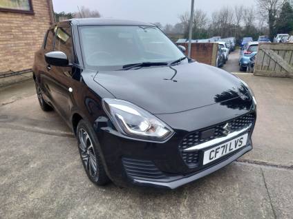 Suzuki Swift 1.2 Dualjet 83 12V Hybrid SZ-L 5dr Hatchback Petrol BLACK