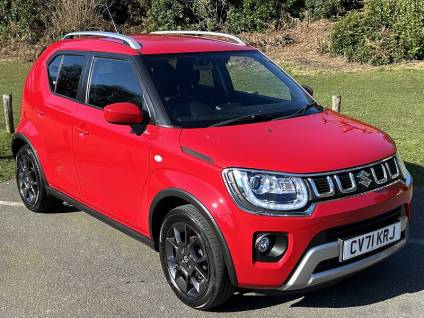 Suzuki Ignis 1.2 Dualjet MHEV SZ-T Hatchback 5dr Petrol Hybrid Manual Euro 6 (s/s) (83 ps) Hatchback Hybrid Red