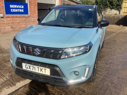 Suzuki Vitara 1.4 Boosterjet 48V Hybrid SZ-T 5dr Auto Estate Petrol Blue