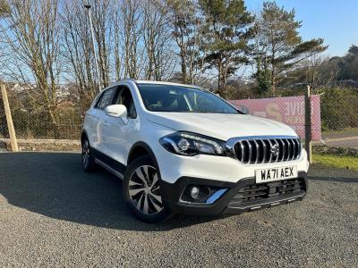 Suzuki Sx4 S-cross 1.4 Hatchback SZ5 Hatchback Petrol white at Suzuki UCL Milton Keynes