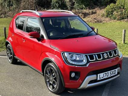 Suzuki Ignis 1.2 Dualjet MHEV SZ5 Hatchback 5dr Petrol Hybrid CVT Euro 6 (s/s) (83 ps) Hatchback Hybrid Red