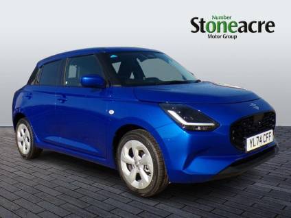 Suzuki Swift 1.2 MHEV Motion CVT Euro 6 (s/s) 5dr Hatchback Hybrid Blue