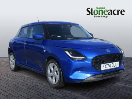 Suzuki Swift 1.2 MHEV Motion CVT Euro 6 (s/s) 5dr Hatchback Hybrid Blue