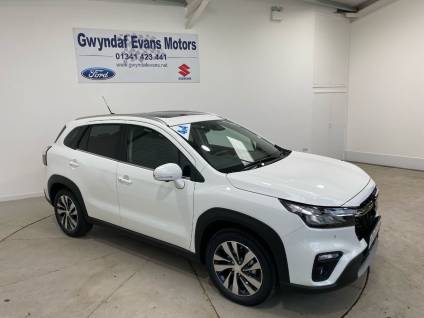 Suzuki S-Cross 1.4 Boosterjet 48V Hybrid Ultra ALLGRIP 5dr Hatchback Petrol White
