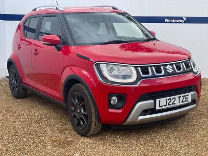 Suzuki Ignis 1.2 Dualjet 12V Hybrid SZ5 5dr CVT Hatchback Petrol RED