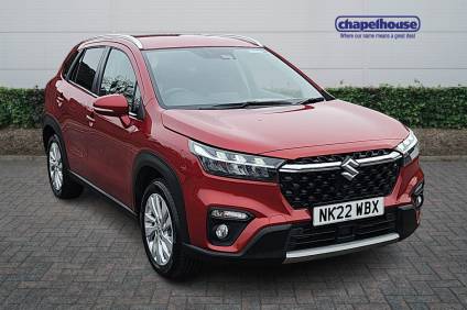 Suzuki S-Cross 1.4 Boosterjet 48V Hybrid Motion 5dr SUV Petrol Red