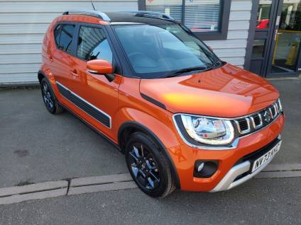 Suzuki Ignis 1.2 Dualjet 12V Hybrid SZ5 5dr CVT Hatchback Petrol Orange
