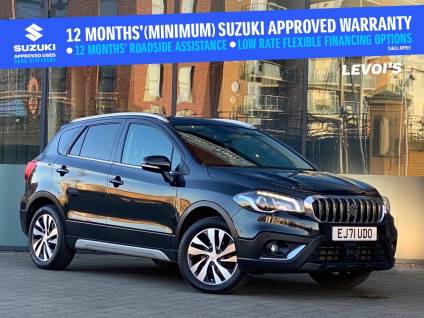 Suzuki Sx4 S-cross 1.4 Boosterjet 48V Hybrid SZ-T 5dr Hatchback Petrol Black