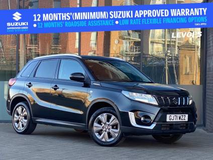 Suzuki Vitara 1.4 Boosterjet 48V Hybrid SZ-T 5dr Auto Hatchback Petrol Black