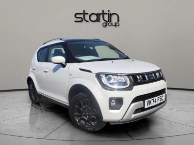 Suzuki Ignis 1.2 Dualjet 12V Hybrid SZ-T 5dr Hatchback Petrol WHITE at Suzuki UCL Milton Keynes
