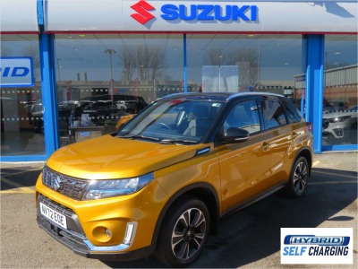 Suzuki Vitara 1.4 VITARA SZ5 BOOSTERJET MHE SUV Hybrid Yellow at Suzuki UCL Milton Keynes
