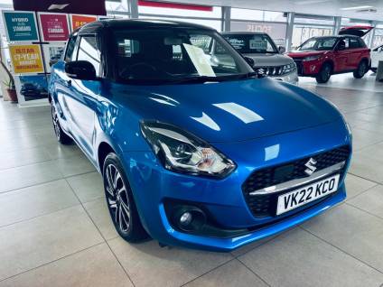 Suzuki Swift 1.2 Dualjet 83 12V Hybrid SZ5 5dr Auto Hatchback Petrol BLUE
