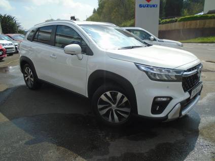 Suzuki S-Cross 1.5 Hybrid Ultra ALLGRIP 5dr AGS Hatchback Petrol/Electric Hybrid WHITE