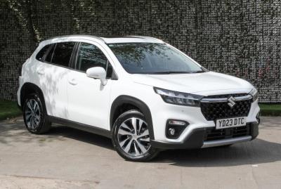 Suzuki S-Cross 1.5 Hybrid Ultra ALLGRIP 5dr AGS Hatchback Petrol/Electric Hybrid WHITE at Suzuki UCL Milton Keynes