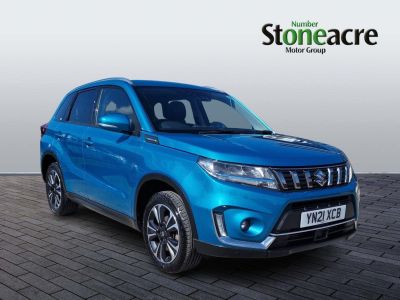 Suzuki Vitara 1.4 Boosterjet 48V Hybrid SZ5 5dr Hatchback Hybrid Blue at Suzuki UCL Milton Keynes