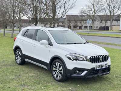 Suzuki Sx4 S-cross 1.4 Boosterjet SZ5 SUV 5dr Petrol Manual ALLGRIP Euro 6 (s/s) (140 ps) SUV Petrol White at Suzuki UCL Milton Keynes