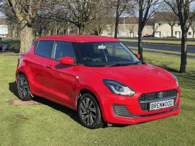 Suzuki Swift 1.2 Dualjet MHEV SZ-L Hatchback 5dr Petrol Hybrid Manual Euro 6 (s/s) (83 ps) Hatchback Hybrid Red at Suzuki UCL Milton Keynes
