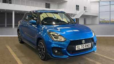 Suzuki Swift 1.4 Boosterjet MHEV Sport Hatchback 5dr Petrol Hybrid Manual Euro 6 (s/s) (129 ps) Hatchback Hybrid Blue at Suzuki UCL Milton Keynes