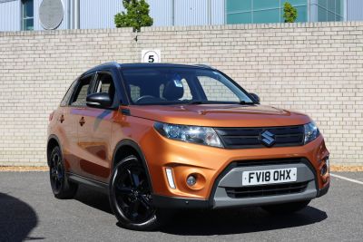 Suzuki Vitara 1.6 ALLGRIP SZ5 Hatchback Petrol Orange/Black at Suzuki UCL Milton Keynes