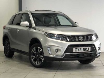 Suzuki Vitara 1.4 Sz5 Boosterjet Mhe Hatchback Hybrid Silky Silver Metallic at Suzuki UCL Milton Keynes