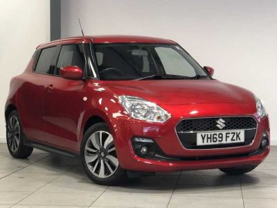 Suzuki Swift 1.2 Attitude Dualjet Hatchback Petrol Burning Red Metallic at Suzuki UCL Milton Keynes