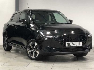 Suzuki Swift 1.2 Ultra Mhev Allgrip Hatchback Hybrid Super Black Pearl at Suzuki UCL Milton Keynes