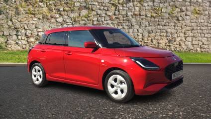 Suzuki Swift 1.2L Motion MHEV Hatchback 5dr Hybrid Manual Euro 6 (82 bhp) Hatchback Hybrid Red